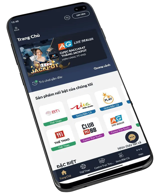 Giao diện thân thiện cs88 casino